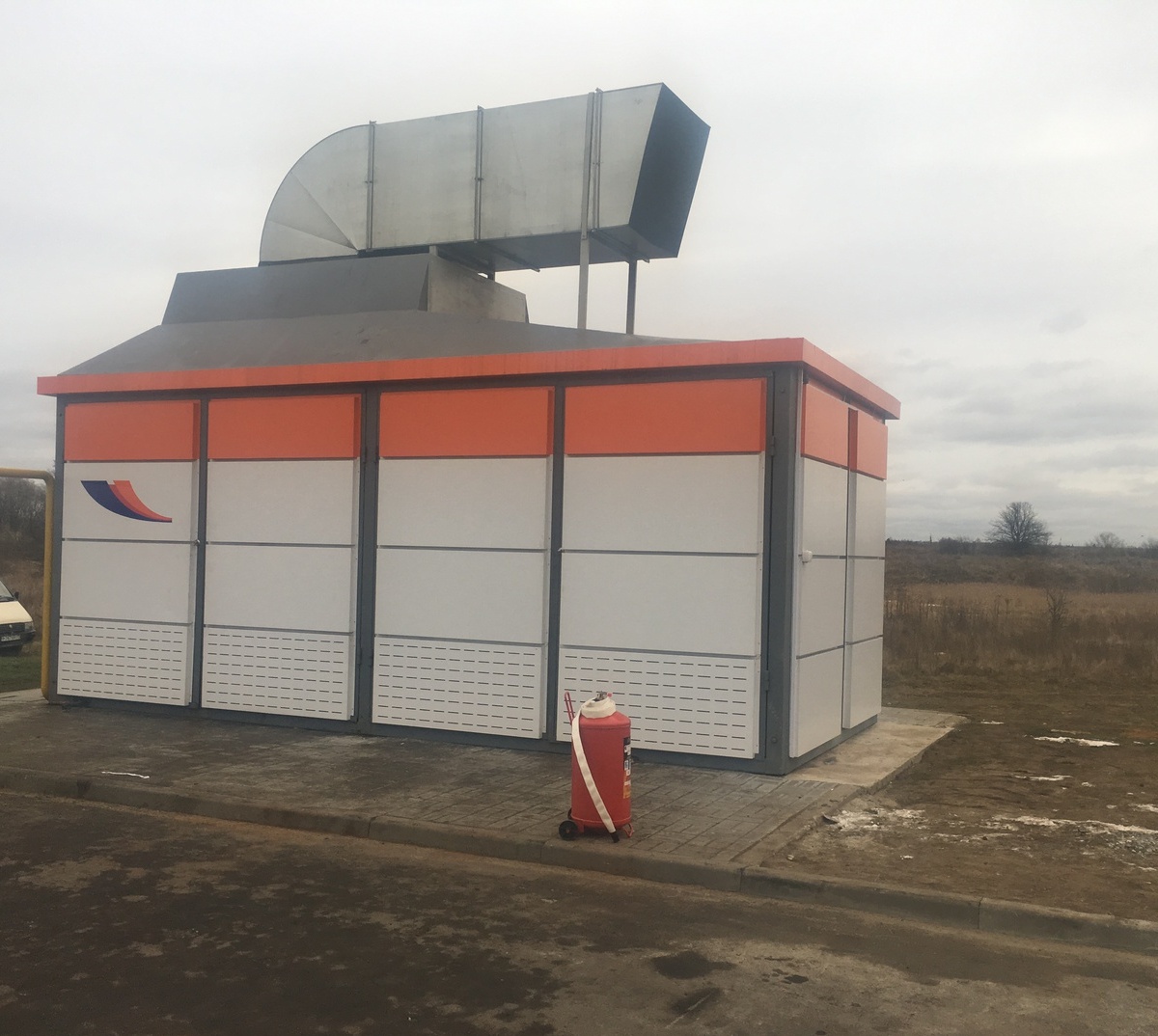 АГНКС блочного типа